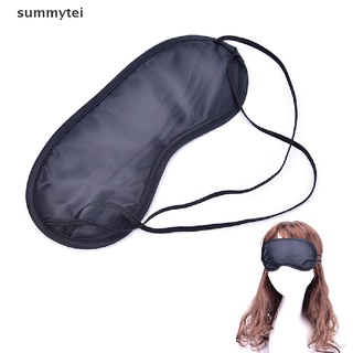 Summytei 10Pcs Eye Mask Shade Cover Blindfold Night Sleeping Black New A, MX