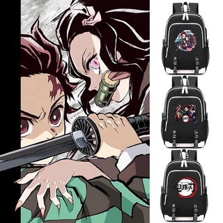 2021 Anime Demon Slayer: Kimetsu No Yaiba mochila grandes hombros bolsa de viaje (7)