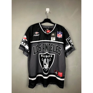 Camiseta Jersey | Raiders Block NFL Camisa Diseño No Ribbing PRIMO Active Wear (1)