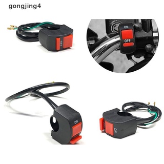 [gongjing4] 1pcs manillar de la motocicleta interruptor de luz antiniebla encendido-apagado accesorios de moto mx12 (1)