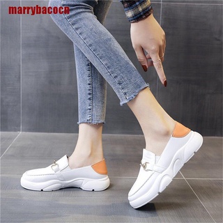 [MARRB] zapatos de mujer mocasines de moda zapatillas de deporte de cuero de la PU zapatos para correr zapatos de viaje RRY