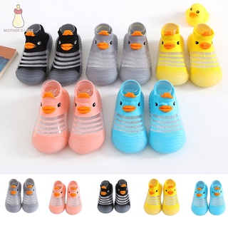 Zapatos de bebé de dibujos animados lindos de punto transpirable zapatos para niños bebé niñas niños (1)