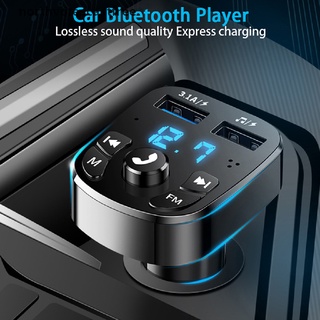 ncmx bluetooth versión 5.0 fm transmisor reproductor de coche kit de tarjeta cargador de coche quick glory