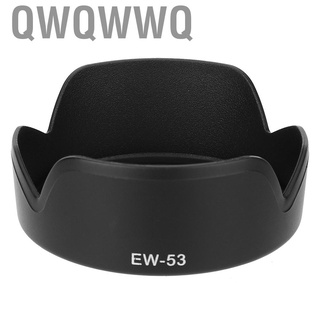 Qwqwwq capó de lente EW-53 cámara de plástico de calidad para Canon EOS M10 EF-M 15-45 Mm