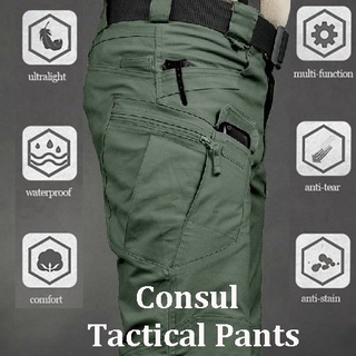 (S-5XL)Seluar Kerja pantalones tácticos mono pantalones Multi-bolsillo de los hombres pantalones impermeables absorbente de sudor ropa de trabajo ropa de trabajo de los hombres pantalón militar
