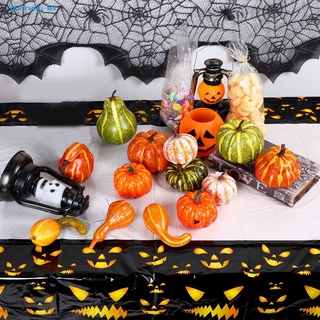 yuerwuy pe mantel de araña fantasma de halloween cubierta de mesa de tela araña para fiesta temática