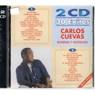 Carlos Cuevas Bohemia Y Nostalgia 30 Exitos 2CD's