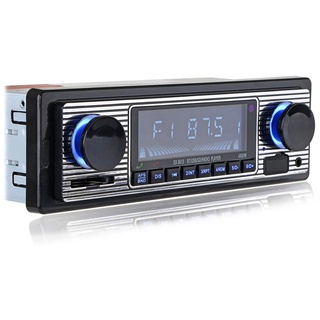 Radio de coche automático Bluetooth inalámbrico MP3 reproductor Multimedia USB FM 12V