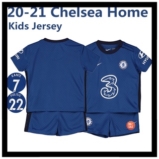 20-21 Chelsea Jersey en casa para niños 2-13 años Jersey de fútbol