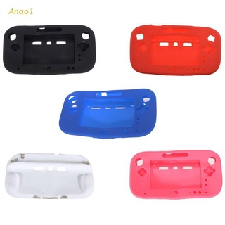 Anqo1 Protective Cover Case Soft Silicone Sleeve Skin Dustproof Accessories for Wii U Gamepad Controller