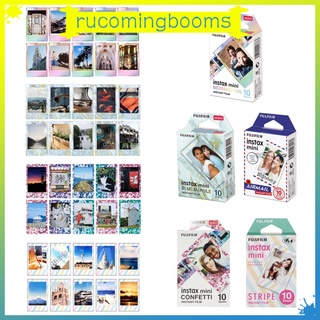 [rucomingbooms] 10 Sheets Mini Papers Film Pictures Paper for Fuji Instax Mini 9 25 50s 70