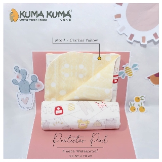 Makassar Kuma Kuma Perlak - Protector de lona para bebé, impermeable, suave, Material de lana