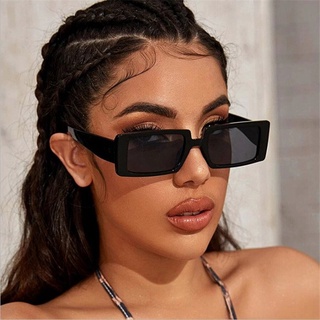 Hip-hop Bar gafas de sol de mano personalidad Rectangular una gafas de sol