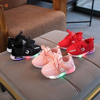 Zapatos luminosos con luz LED para niños/tenis deportivos al aire libre para correr/bebé