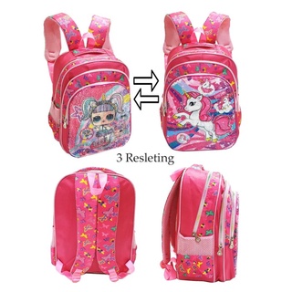 La última Premium mochilas para niños bolsas de la escuela mochilas de la escuela primaria mochila limpie escuela primaria cambio de imágenes unicornio Disco v
