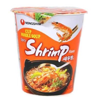 Ramen Coreano Shrimp (Camaron) 70g Vaso Nongshim Cup