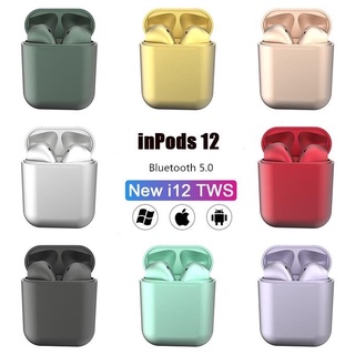 Inpods i12 audífonos Bluetooth varios colores