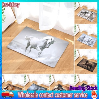 FI*correr caballo absorción de agua antideslizante alfombrilla de puerta piso alfombra alfombra baño almohadilla