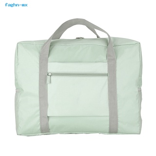 faghn 4 Colors Clothes Bag Waterproof Dual Zippers Folding Luggage Clothes Travel Pouch Durable for Suitcase