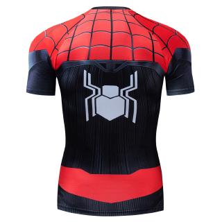 Spider Man : Lejos De Casa Camisetas Peter Parker Impresión 3D Camiseta Superhéroe Spiderman Camisa De Compresión Cosplay Tee Tops (2)