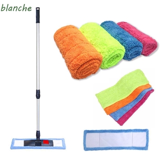 BLANCHE 1PC para Spray Mop Mop almohadilla de limpieza plana recambio piso polvo microfibra reutilizable hogar práctico paño/Multicolor