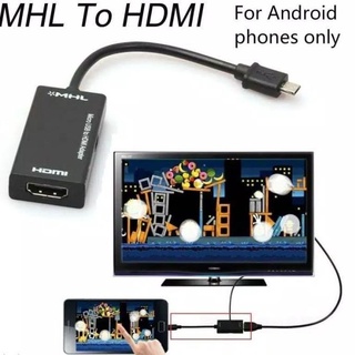 Más nuevo caliente DESAIGN Cable MINI MICRO USB 2.0 MHL a HDMI HD 1080P ANDROID!!!!