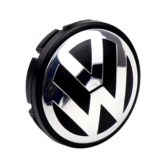 Tomota 4 piezas y 56 mm VW emblemas de la tapa central de la rueda del coche cubre cubos de llantas de coche cubierta emblemas de insignia para Volkswagen Golf /Polo/Vento Santana/escarabajo /nuevo LaVida/GTI/Magotan/CC/Passat (4)