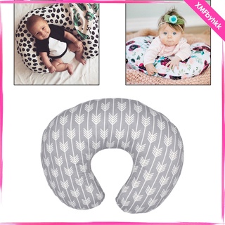[xmfbyhkk] funda de almohada suave y cómoda en forma de u de poliéster para bebés