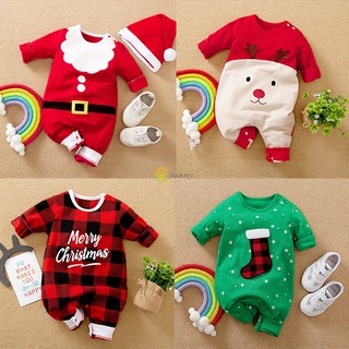 Mono De navidad Para bebé niño y niña/disfraz De papá Noel rojo durable