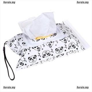 ao 16.5*23,5 cm eva wet wipe bolsa de viaje toallitas bolsa reutilizable recargable bolsa de toallitas húmedas ct
