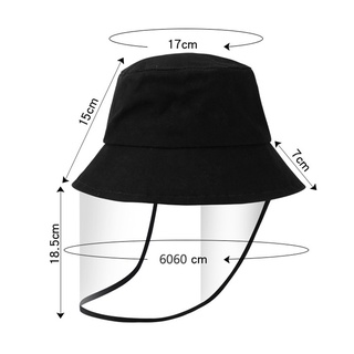 Nuevo sombrero de protección Anti-espiración máscara cara escudo pescador sombrero protección gorra ☆Yxbestmall (1)