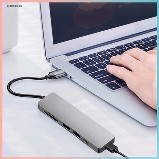 ✨alta calidad✨7 en 1 USB-C Hub a HDMI compatible con adaptador USB TF para MacBook Pro portátiles