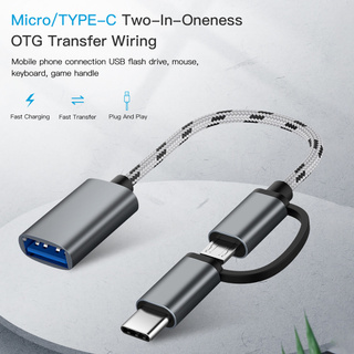 [PALARNA] USB C Adapter 2 in 1 Type C & Micro USB Cable to USB 3.0 Adapter OTG for Type-C