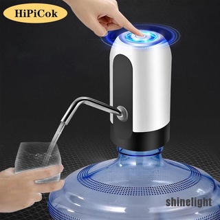[Shinelight] bomba de botella de agua de carga USB automática dispensador de agua eléctrica botella