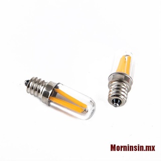[Morninsin]Mini E14 E12 LED refrigerador congelador filamento luz regulable bombillas lámpara blanco cálido