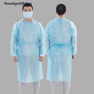 roadgoldbliss desechable médico laboratorio aislamiento cubierta vestido quirúrgico ropa uniforme wdbli