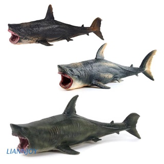 lian simulación animal marino modelo juguetes mundo océano realista gran tiburón adorno niños educativo prop colección juguete