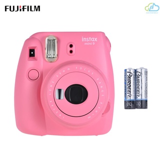 [AUD] Fujifilm Instax Mini 9 cámara instantánea cámara con espejo Selfie 2pcs batería, flamenco rosa