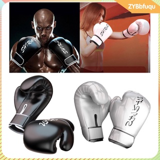 2 pares de guantes de boxeo de boxeo sparring mma muay thai saco de boxeo guantes