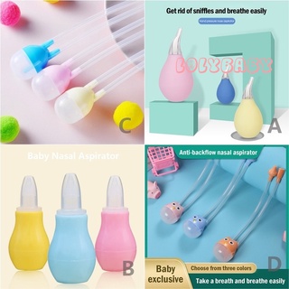 [ lolybaby ] Baby Nasal Aspirator Nose Congestion Relief Cleaner Safety Vacuum Snot Sucker Newborn Infant Baby Nasal Care (1)