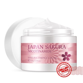 LAIKOU Cherry Blossom Essence Cream Moisturizing Lotion Care Skin 25g N0T9