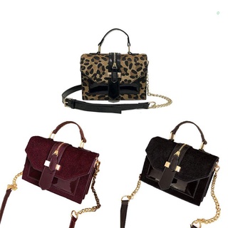 pla moda leopardo impresión bolso para las mujeres de la parte superior de la manija de cuero de la pu bolso bolso bolso con correa de hombro