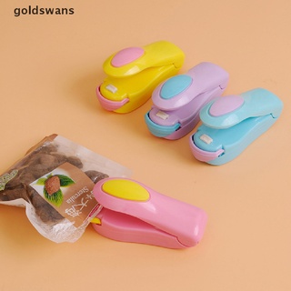 goldswans sellador de la máquina de sellado para bolsas de plástico de sellado de alimentos de almacenamiento de bolsas de mano sellador