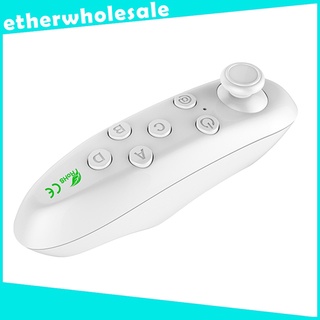 [etherwholesale] mini gamepad inalámbrico bluetooth juego vr joystick mando a distancia para smartphone, gafas de realidad virtual 3d, selfie,