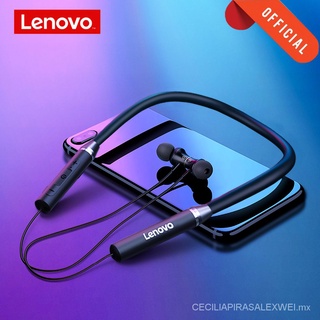 Auriculares inalámbricos Bluetooth Lenovo HE05 BT5.0 auriculares deportivos para correr IPX5 auriculares deportivos impermeables auriculares magnéticos con micrófono PD1Q