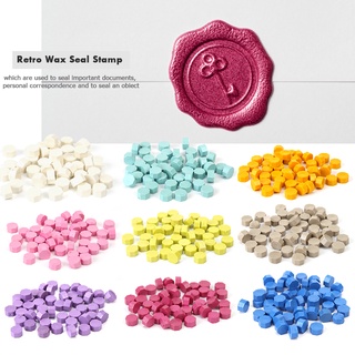 ✿Bylstore✿High Quality 100pcs Sealing Wax Pill Grains Vintage Wax Seal Stamp Beads for Envelope✿