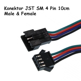 4pin macho hembra 4Pin SM conector JST Cable conector