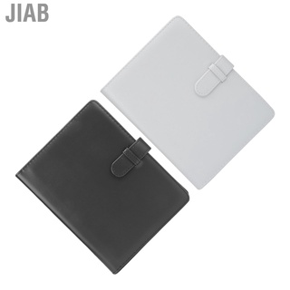 Jiab 3 pulgadas PU cubierta álbum de fotos 128 bolsillos recoger nombre titular de la tarjeta para Polaroid Mini (1)