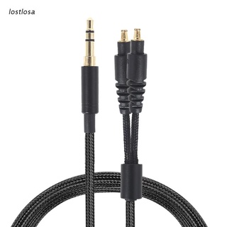 los 3.5 mm/a2dc reemplazo de cable de auriculares para ath-sr9 es770h es750 esw950 esw990h adx5000 msr7b cable de audio