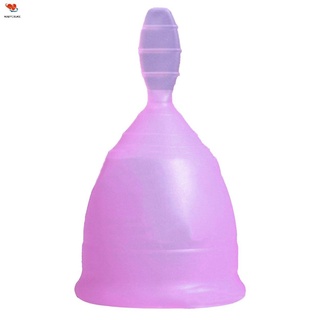 taza de silicona de grado médico reutilizable para cuidado de la salud femenina suave periodo menstrual